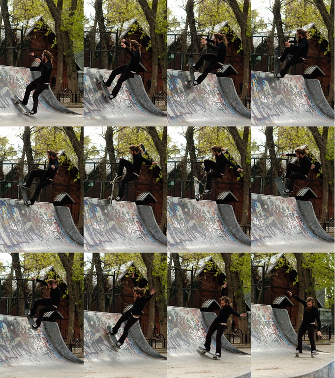 ���� ������ (Chris Haslam) -- blunt stall flip out